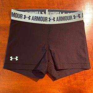 Black UA Band Spandex Shorty
